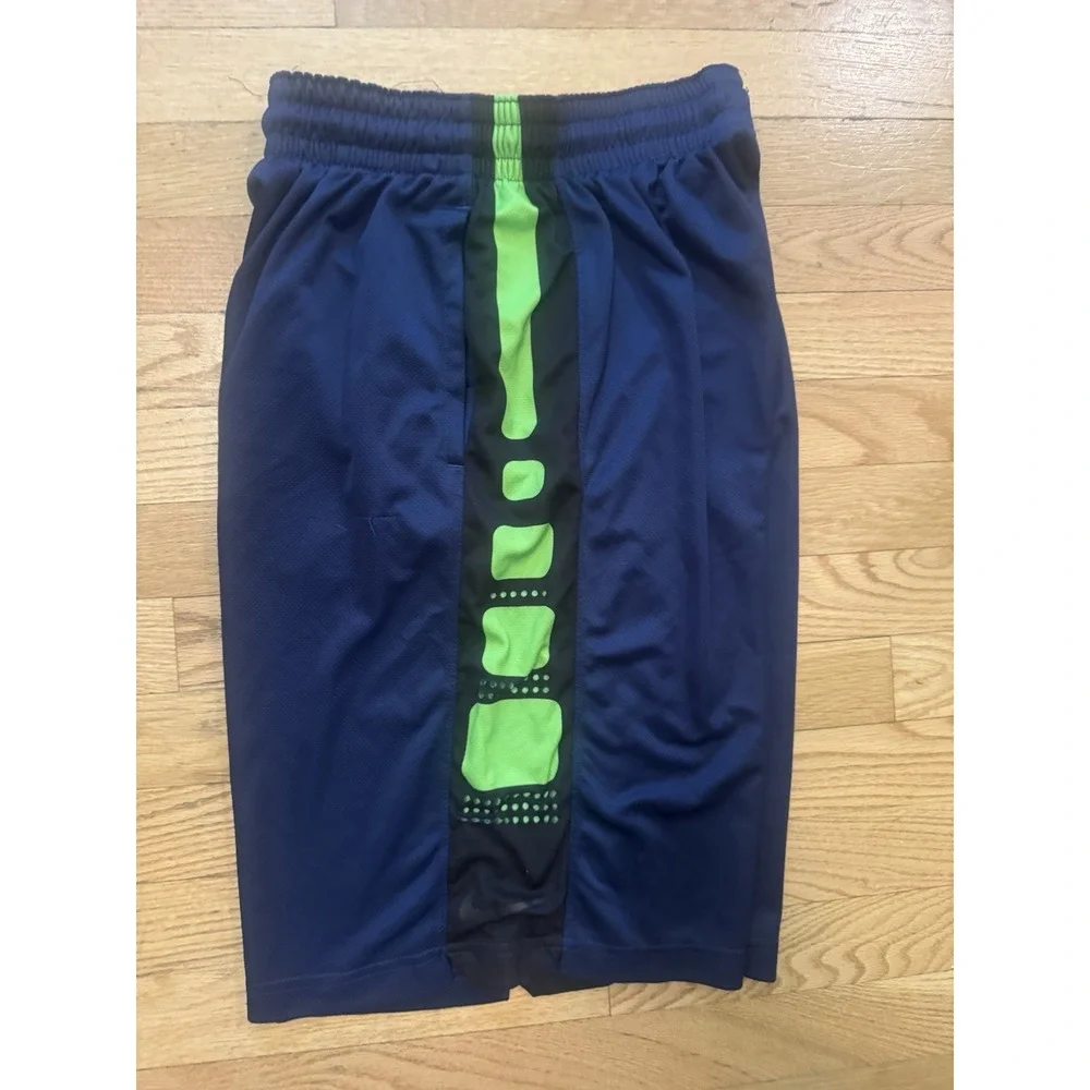 Nike Dri-FIT Men's Gym & Training Mesh Shorts Colorblock Blue/Green/Black M
